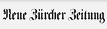 Neue Z�rcher Zeitung