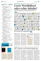 Wirtschaftsblatt-Artikel